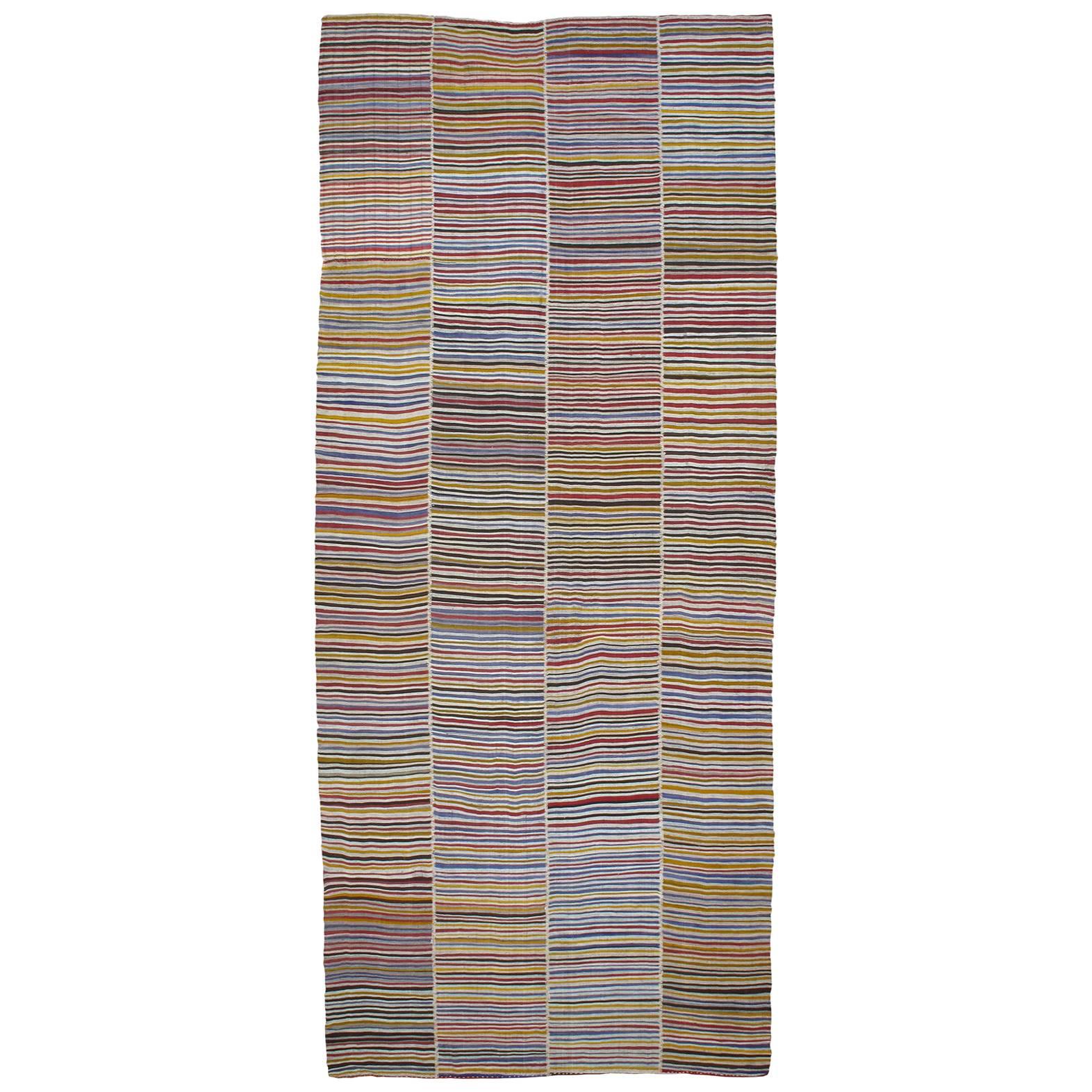 Striped Mazanderan Kilim