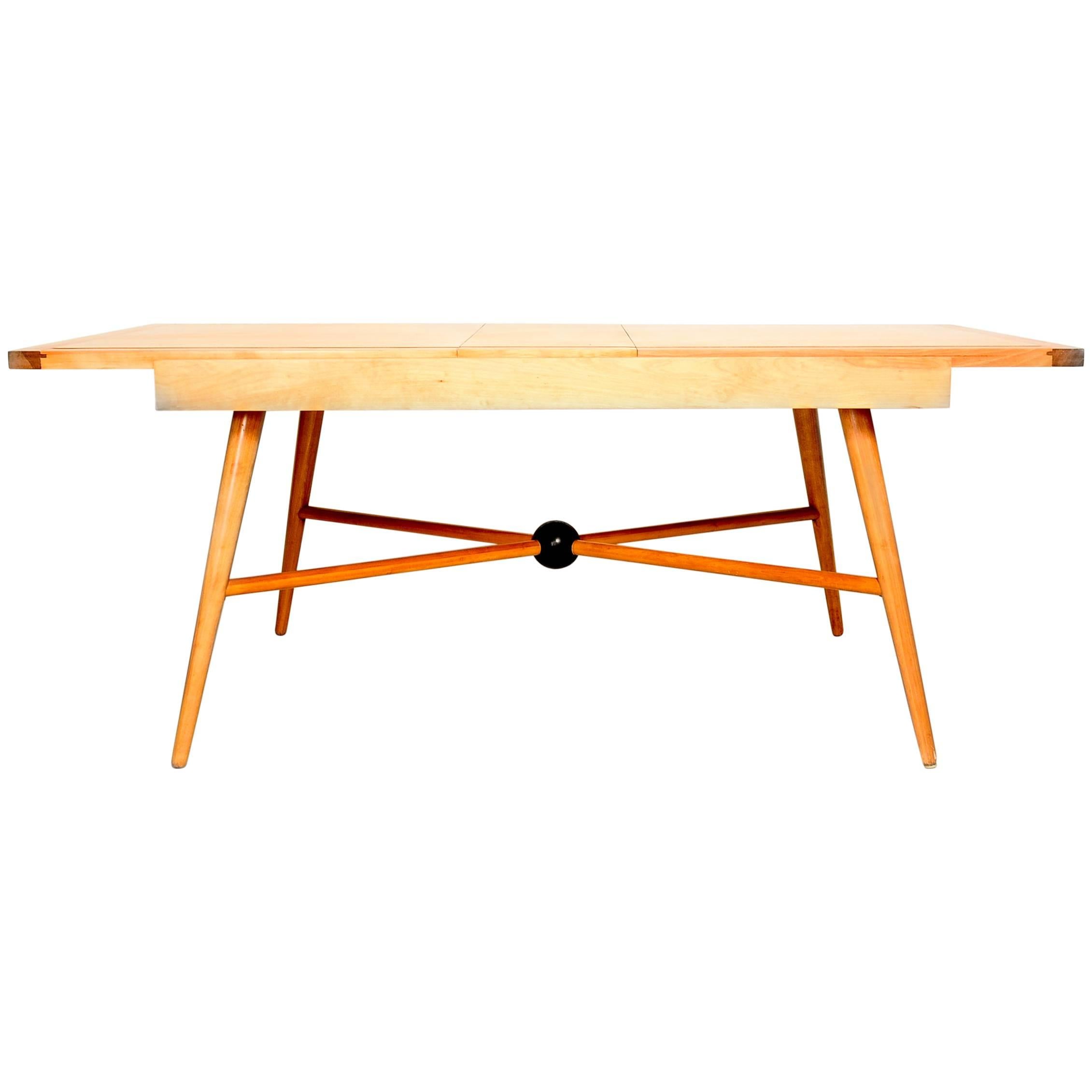 Mid-Century Modern Maple Table Attributed to McCobb