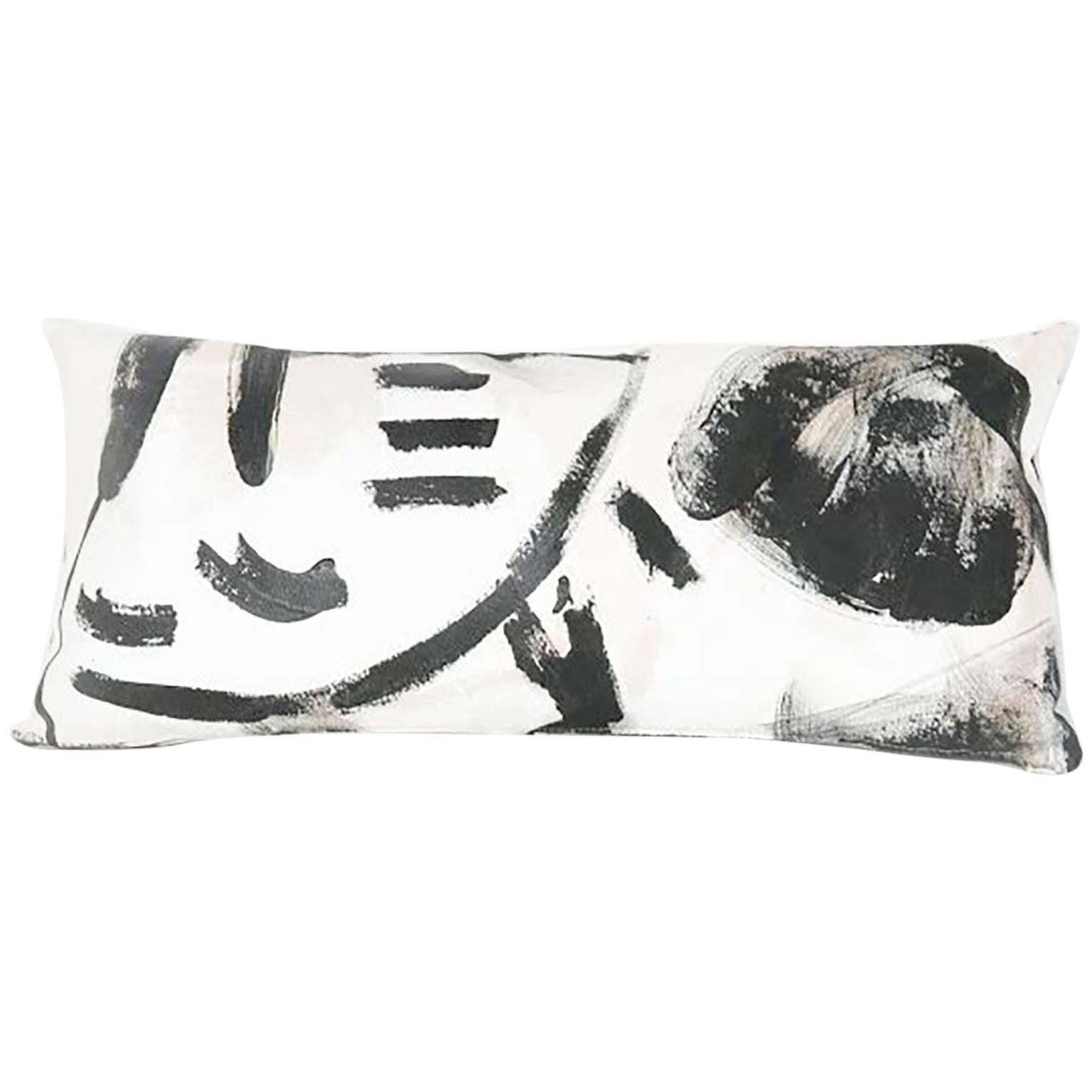 Rectangle Fern Pillow For Sale at 1stDibs