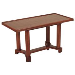 Jules Leleu Parquetry-Top Coffee Table 7