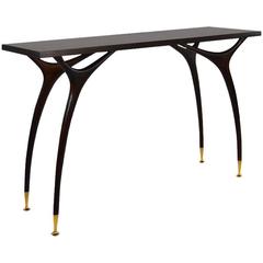 Sculpted Crescent Collection Console Table