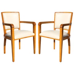 Art Deco Desk Chair from French Governmental Institute 1940