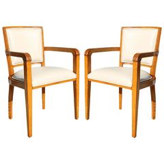Art Deco Desk Chair from French Governmental Institute, 1940 1