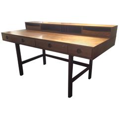 Jens Quistgaard Walnut "Flip-Top" Desk for Løvig