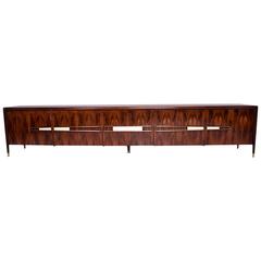Long Rosewood Credenza by Frank Kyle 