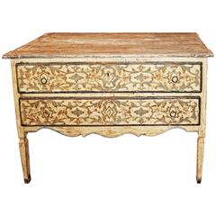 18th Century Carved Wood Tuscan Commode