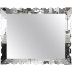 Vintage Mercury Glass Mirror