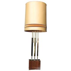 Mid-Century Modern Floor Lamp Attributed to Laurel Lamp