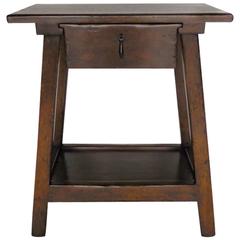Custom Wood Nightstand/Side Table with Drawer and Shelf 11
