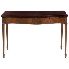 George III Mahogany Console Table Late 18th Century