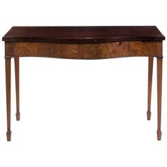 George III Mahogany Console Table Late 18th Century 1