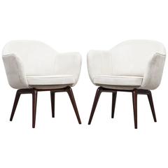 Pair of Jorge Zalszupin Lounge Chairs 2