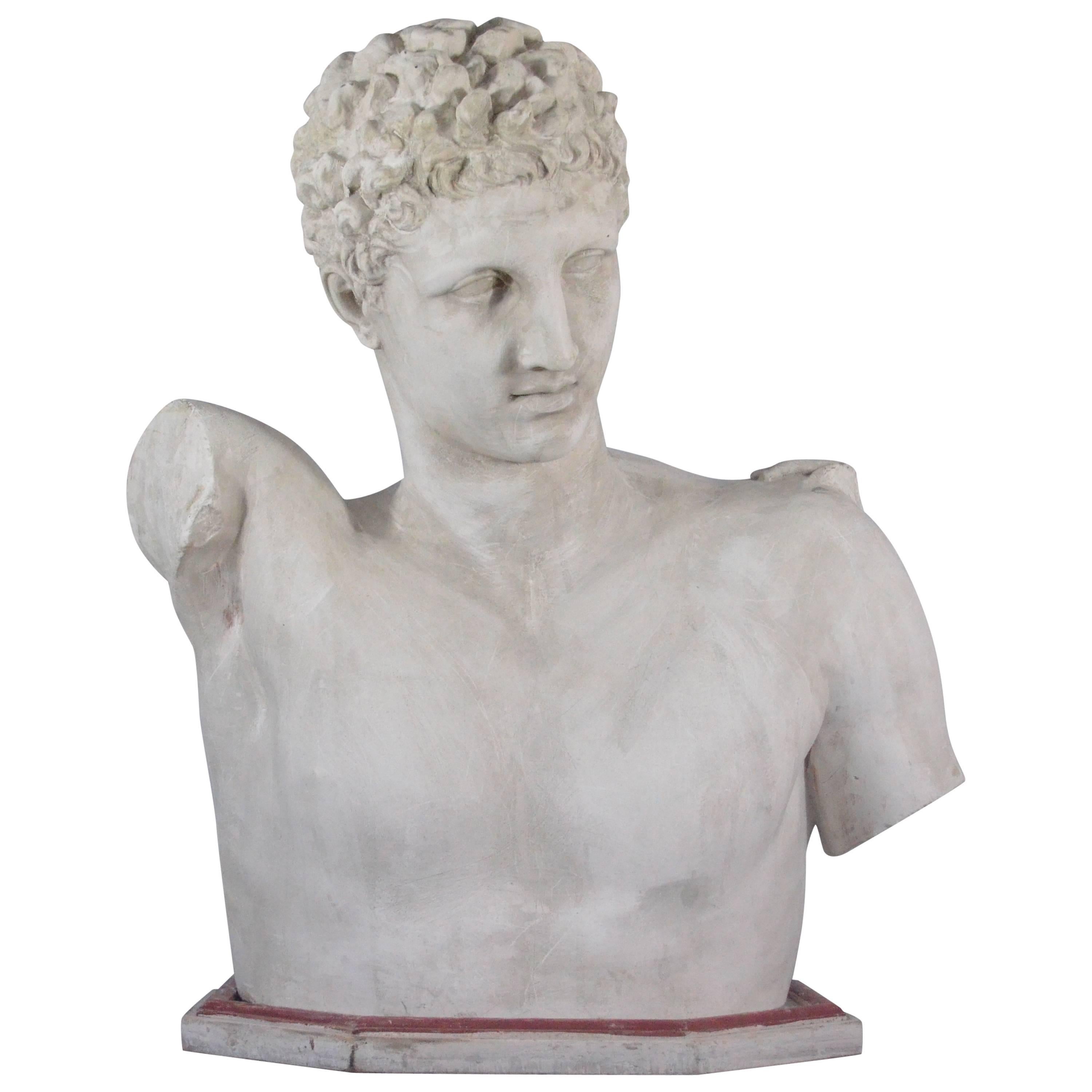 1940s Hermes Plaster Bust