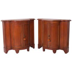 Pair of Early 20th Century Italian Painted Cabinets