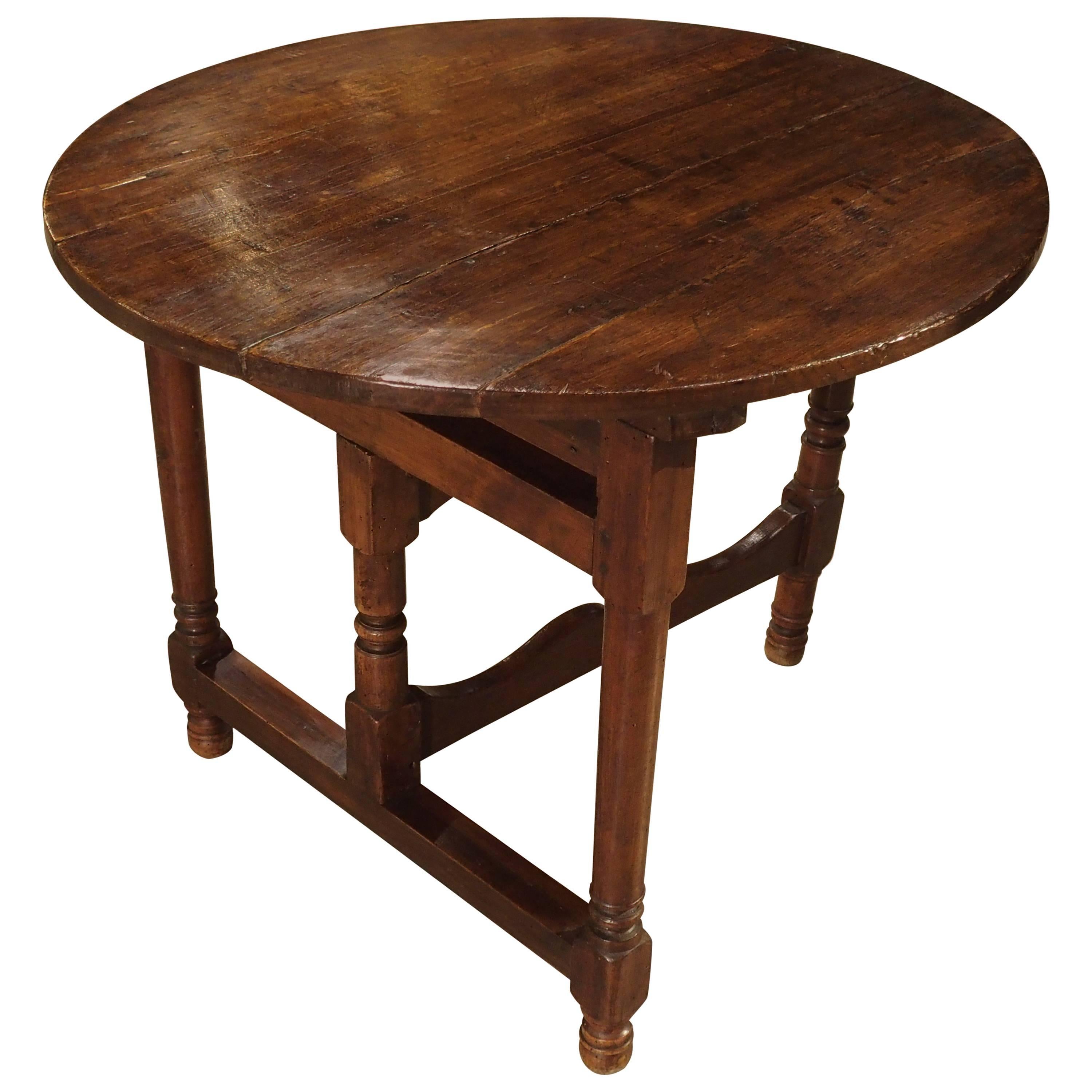 Small 18th Century Walnut Side Table from France