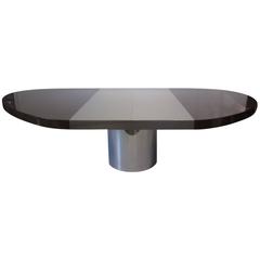 Directional Elliptical Dining or Conference Table By Paul Evans 9