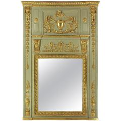 Large Neoclassical Prussian Trumeau Mirror, circa 1795