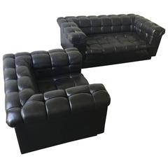 Edward Wormley No 5407 Party Settee and Lounge Chair Set