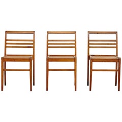 Set of Three Chairs by Rene Gabriel, circa 1940