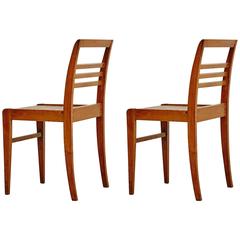 Pair of Chairs by Rene Gabriel, circa 1940 4