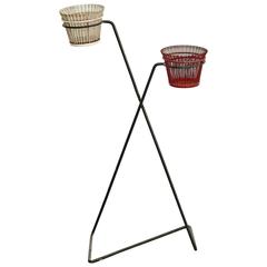 Mathieu Matégot Plant Stand, circa 1950