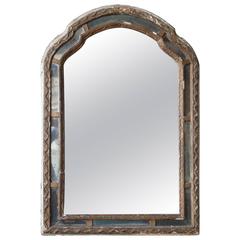 French Late 18th Century Parclose Mirror with Original Mercury Mirror