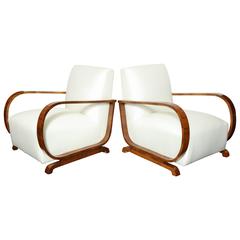 Pair of Mid-Century Armchairs 7