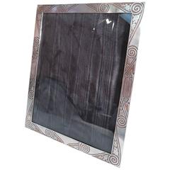 Tiffany Japonesque Sterling Silver and Copper Picture Frame 6