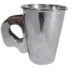 Bulgari Sterling Silver Ultra Chic Mug with Gilt Washed Interior