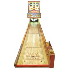 Vintage Lucky's United Bowling Arcade Game