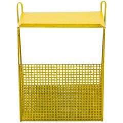 Retro Pilastro Perforated Metal Wall Mount Telephone Table