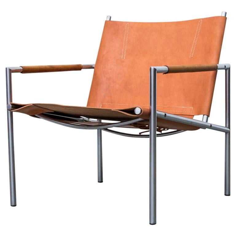 Martin Visser SZ01 Leather Lounge Chair