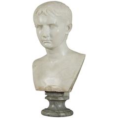 Alabaster Ancient Bust