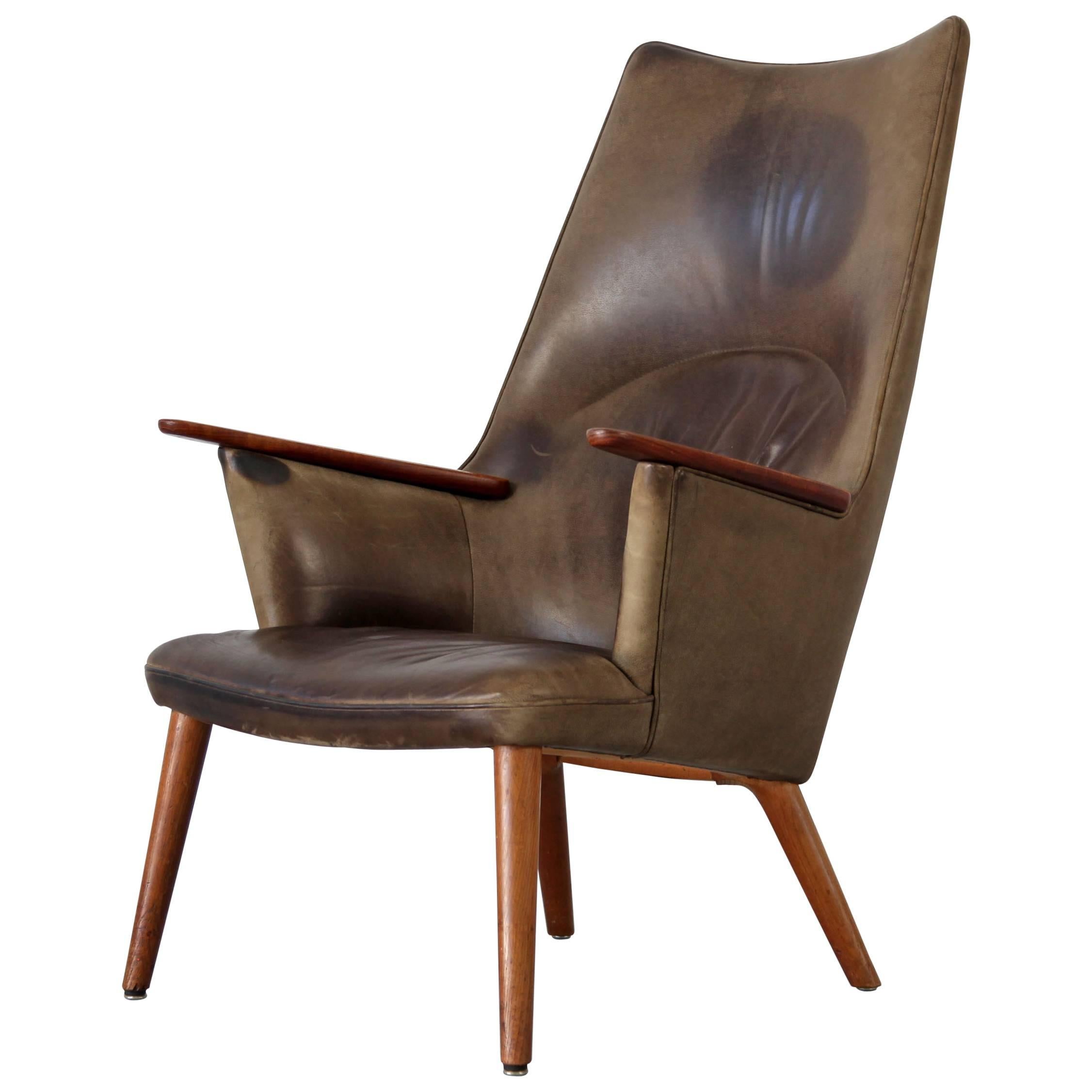 Lounge Chair by Hans J. Wegner, Produced by A.P. Stolen