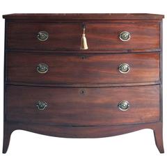 Antique Chest of Drawers Dresser George III Mahogany 19th Century