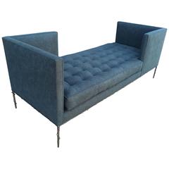 Amparo Calderon Tapia Tête–à–tête Daybed in Solid Bronze Flora Base 3