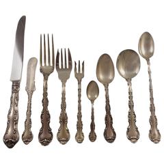 Strasbourg by Gorham Sterling Silver Dinner Flatware Set 12 Service 122 Pieces