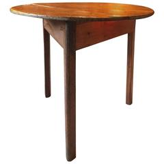Antique Cricket Table Side Table Solid Pine, 19th Century, Victorian