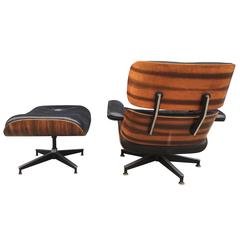 Eames Lounge Chair for Herman Miller in High Contrast Brazilian Rosewood