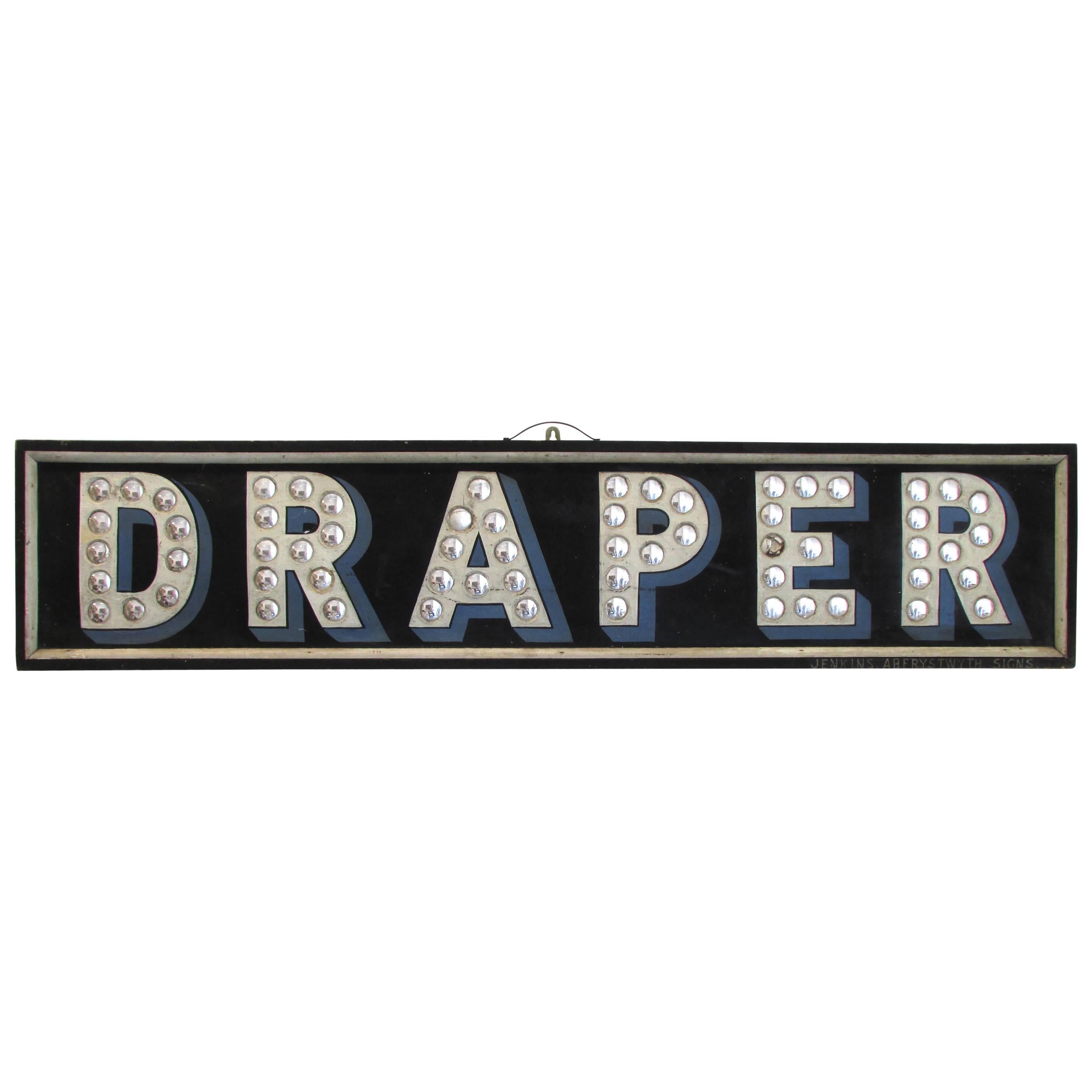 "Draper" Trade Sign For Sale