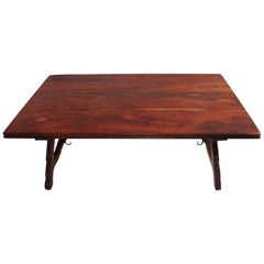 Early   20Thc Spanish Coffee Table  in Great Surface