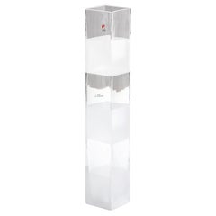 Jarrón «Charles Rennie Mackintosh» de Colle Cristalleria, cristal, 1984