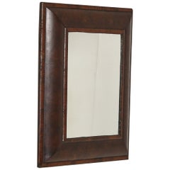 Large William and Mary Cushion Framed Mirror, 18th Century, England