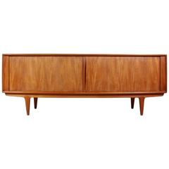 Tambour Door Teak Sideboard by Bernard Pederson 10