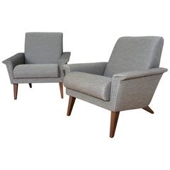 Pair of Sessel Knoll Armchairs, Tiffany, 1960s