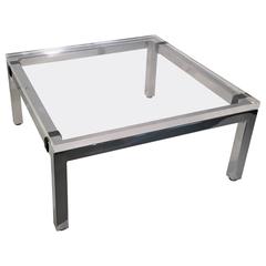 Acrylic and Chrome Cocktail Table by Charles Hollis Jones 12