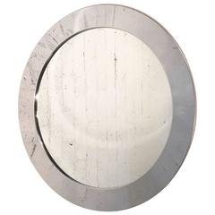 1970s Chrome Mirror by Curtis Jeré for Artisan House 4