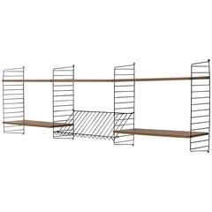 Mid-Century Shelving Unit by Nils Strinning for AB Sweden String Design