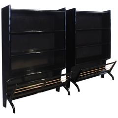 Pair of Small Bookcases from the 1950s