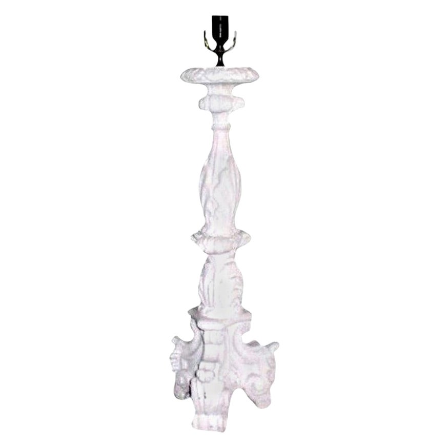 Dorothy Draper inspirierte Gipslampe